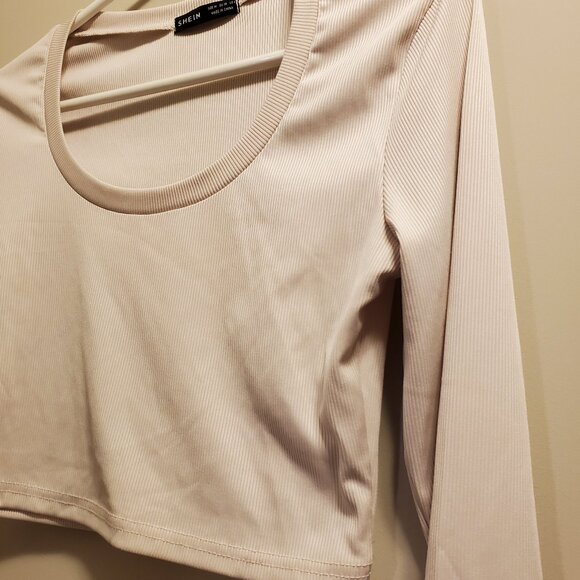 Long sleeve Ribbed crop - Picture 2 of 2